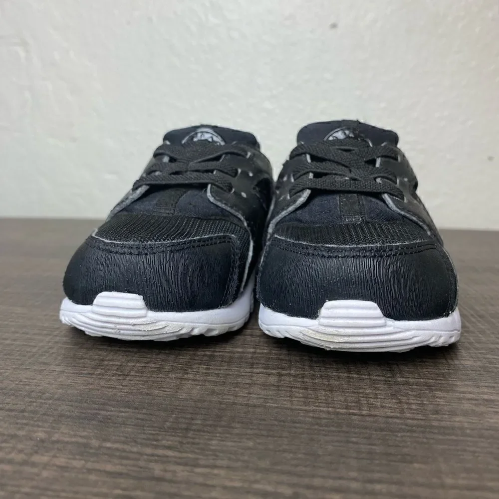 Toddler Nike Huaraches Run (TD) Black Sneakers, Size 7C #704950-011
